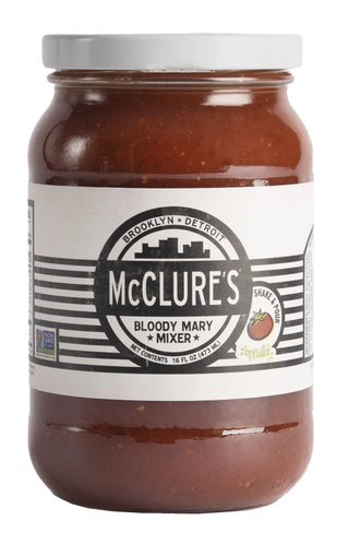 McClure's 16oz Mild Bloody Mary Mix jar