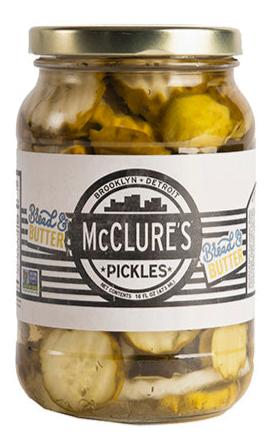 picture of mcclure's bread and butter pickle slices